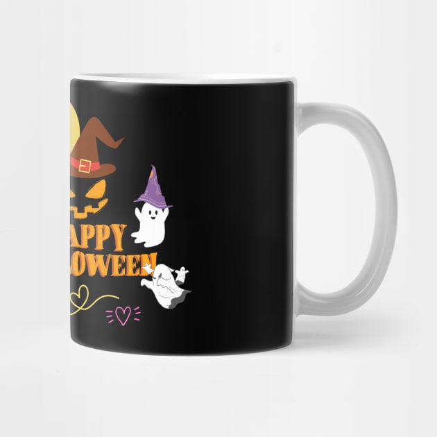 Happy Halloween T-shirt by DakhaShop